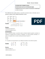 Chapitre 2 Systeme de Numérotation 3 - Les Opérqtions de Base (Les Nombres Entiers Positif)