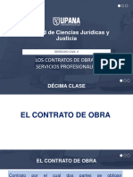 Semana 10 Los Contratos de Obra y Servicios Profesionales 1