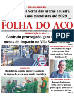 Jornal Folha Do Aço - Ed. 631