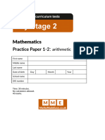 ks2 Arithmetic 1 2