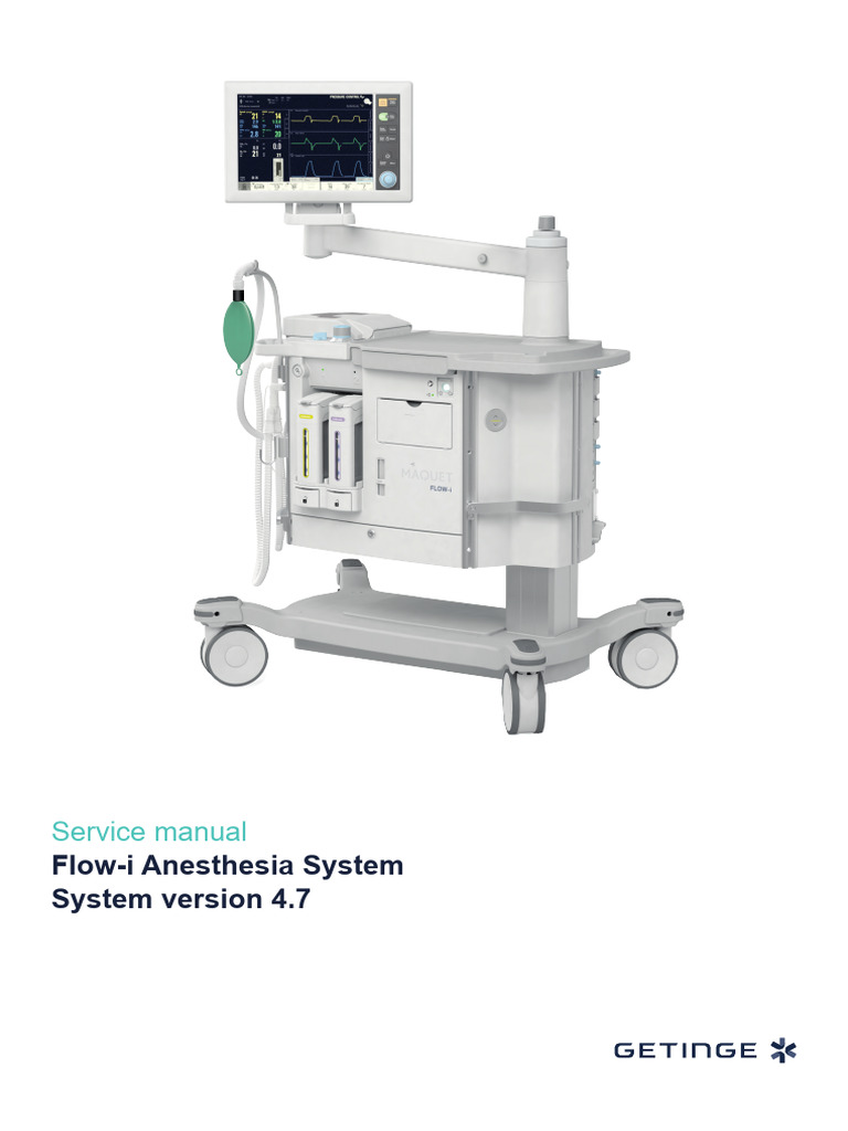 Flow-i Anesthesia System Service Manual | PDF | Valve | Carburetor
