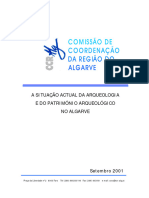 GPC - A Situação Atual Da Arqueologia e Do Património Arqueológico No Algarve