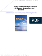 Full Solution Manual For Mindscapes Critical Reading Skills and Strategies 2Nd Edition PDF Docx Full Chapter Chapter