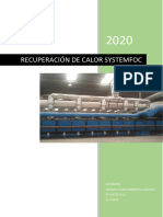 Catálogo de Recuperacion de Calor 2020