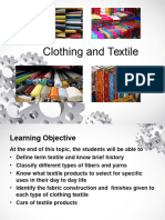 Clothing and Textile Lectures