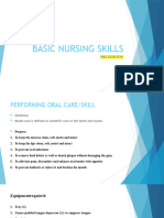 Basic Nursing Skills