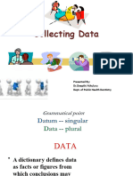Datacollectionin Statistics Week 2-3