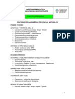 Institución Educativa Colegio Monseñor Díaz Plata: Genetica Y Herencia (Dba-4)