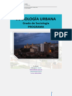 Sociologia Urbana UCM