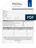 Applica On Form For Apprenticeship Program