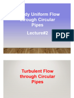 Lecture 2 - Pipe Flow