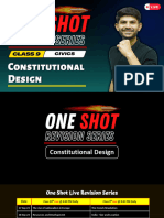 Constitutional Design One Shot