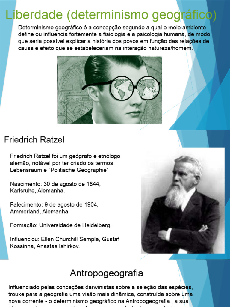 Determinismo Geográfico de Ratzel | PDF