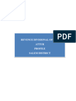 Revenue Divisional Office Attur Profile Salem District