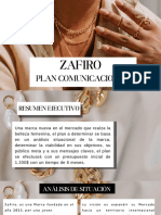 Zafiro Presentacion