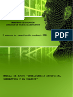 Manual de Apoyo - Inteligencia Artificial Generativa y El ChatGPT