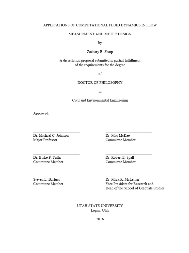 Applications Of Computational Fluid Dynamics In Flow Measurement Pdf