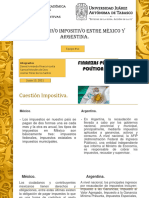 Comparativo Impositivo Mexico y Argentina