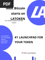 Next Bitcoin Starts On Latoken: The Largest Market For New Tokens