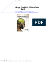 Download Full Biopsychology Pinel 8Th Edition Test Bank pdf docx full chapter chapter