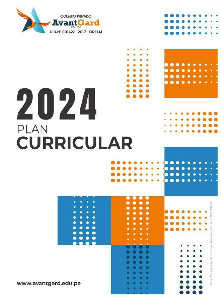 Plan Curricular 2024 de Avantgard College | PDF | Evaluación | Aprendizaje