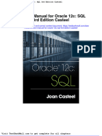 Full Solution Manual For Oracle 12C SQL 3Rd Edition Casteel PDF Docx Full Chapter Chapter