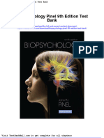 Download Full Biopsychology Pinel 9Th Edition Test Bank pdf docx full chapter chapter
