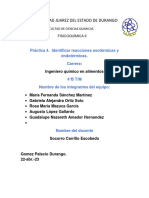 Práctica 4 Laboratorio RX EXOTERMICAS Y ENDOTERMICAS