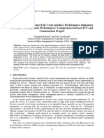 (Paper) The - Influence - of - Project - Life - Cycle - and - Key Performance - Indicators