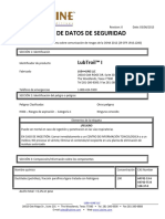 MSDS - LubTroil Tipo I