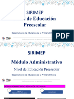 Sirimep Presentacion Preescolar