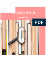 Text Analysis-Guidelines