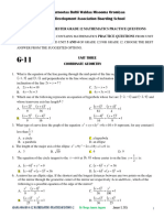 G-12 Practice Questions 2-1