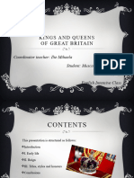 Kings and Queens of Great Britain