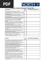 Hatch Cover Survey Check-List