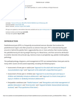 Patellofemoral Pain - UpToDate