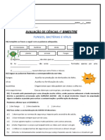 Avaliação de Ciências