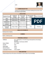 Resume - Job Resume - Format