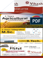 News Letter of VIT & VP August 2022 Edition-2,1-10 Pages