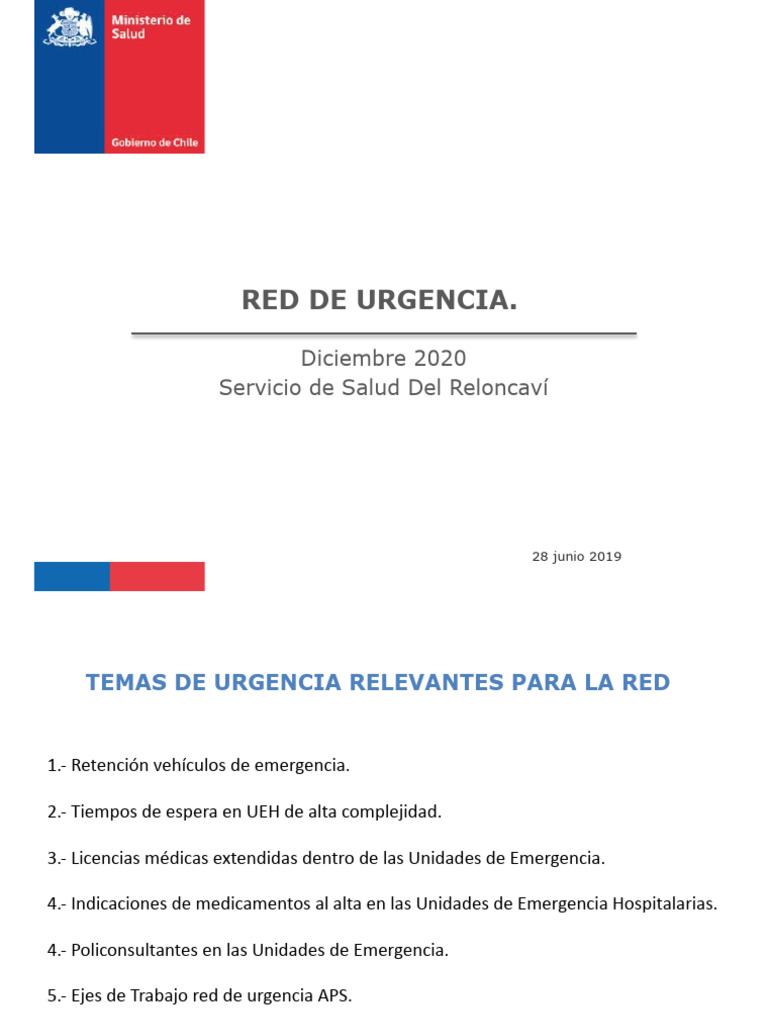 CIRA Diciembre 2020 Red de Urgencia | PDF | Medicamentos con receta ...