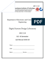 DSD Lab Manual 3 Sem