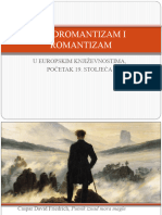 Predromantizam I Romantizam