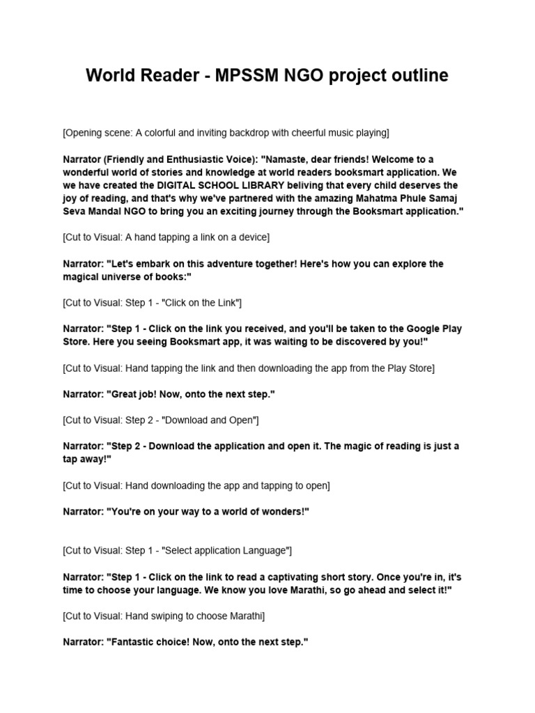 MPSSM NGO Project HHBB | PDF | Google Play