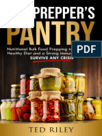 The Preppers Pantry Nutritional Bulk Food Prepping To Maintain A Healthy Diet and A Stron