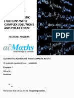 A12.2 e Complex Alg Graphical and Polar - PPSX