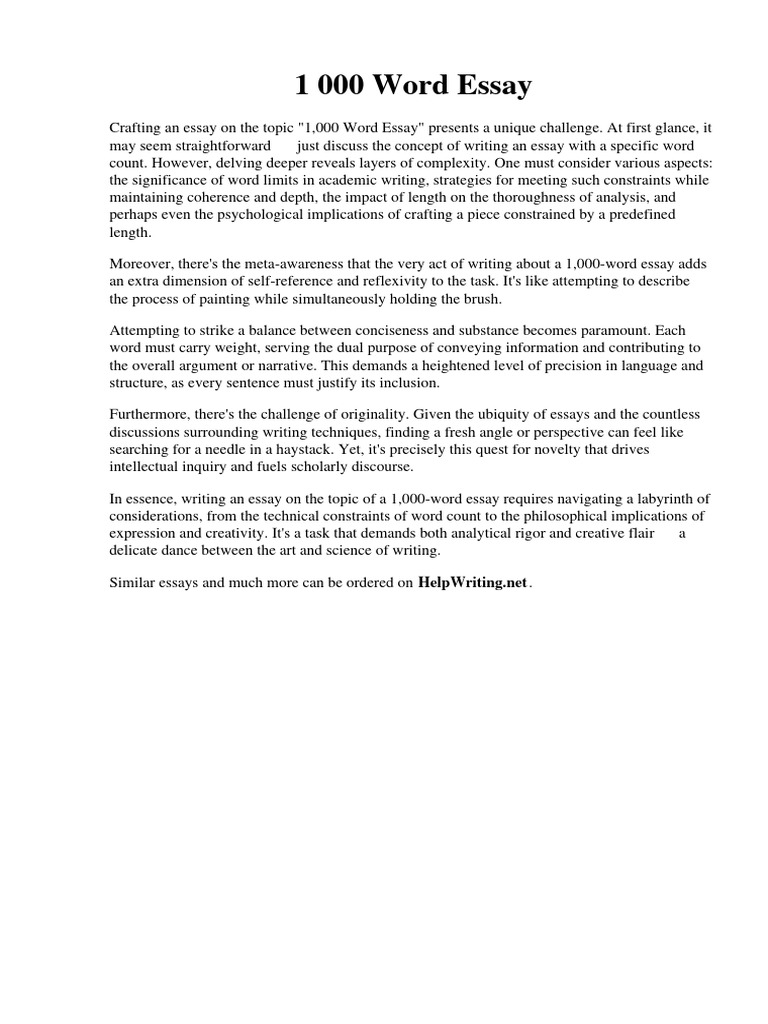 how to write an advertisement essay