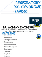 ACUTE RESPIRATORY DISTRESS SYNDROME by Dr. Monday Zaccheaus 