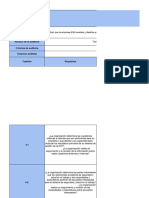 Lista de Verificación de Auditoria SST