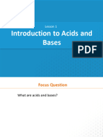 Chem - Lesson - 1 Introduction To Acids and Basis