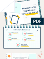 Sistematización Experiencias Educación Inicial